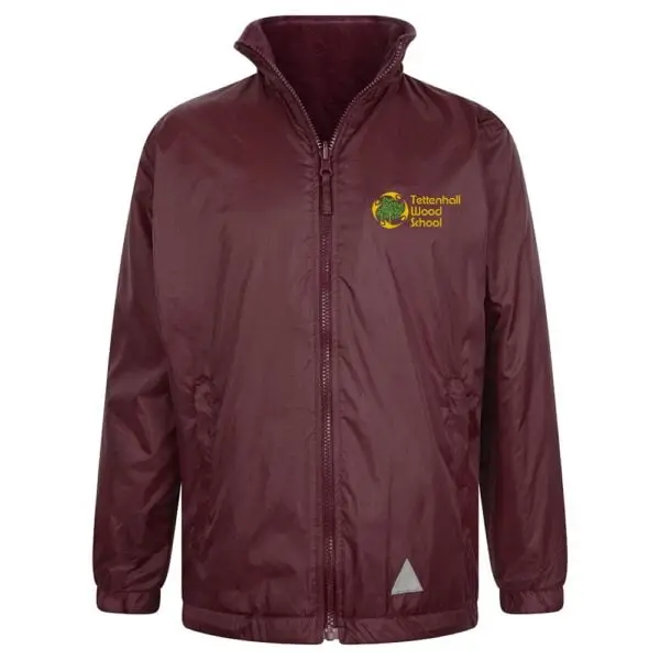 Tettenhall Wood Burgundy Reversible Fleece Jacket