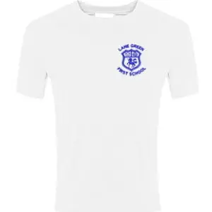 Lane Green Round Neck PE Tee