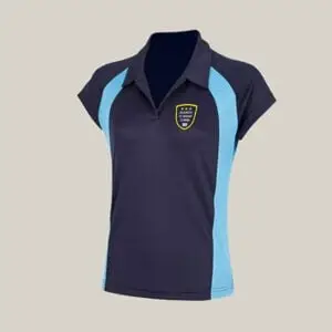 Bilbrook Middle School Girls Fit Sports PE Polo