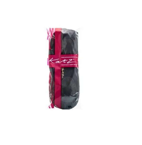 Black Leather Ballet Shoes - Image 2