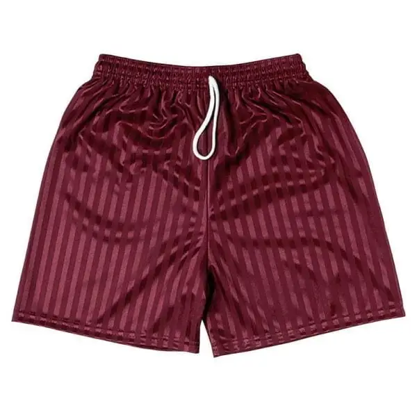 P.E. Shorts (Black or Burgundy) - Image 3