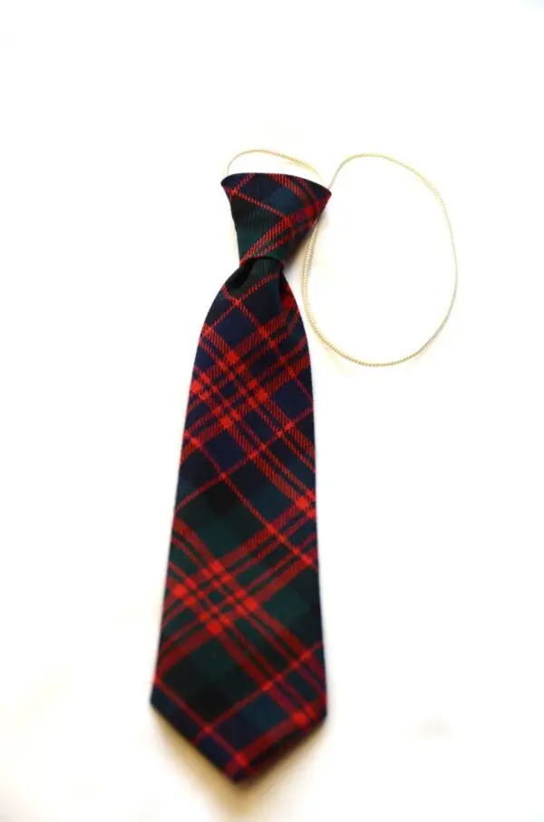 McDonald Tartan Elastic Tie - Image 3