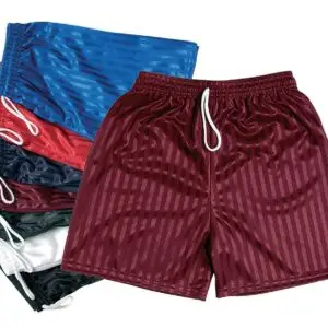 P.E. Shorts (Black or Burgundy)