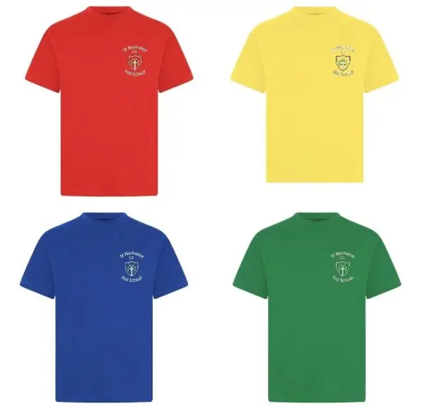 St Nicholas P.E T-shirts