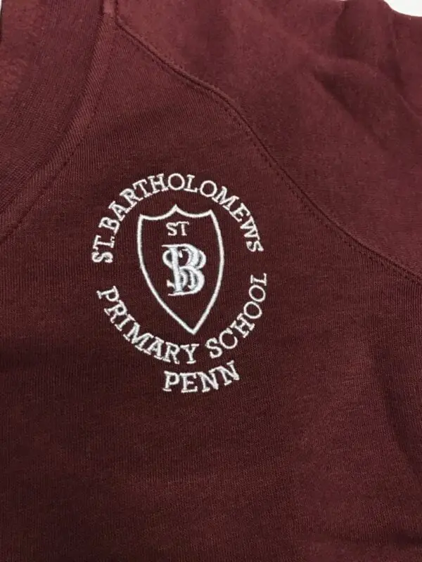 St. Bartholomew's V Neck Sweatshirt - Image 2