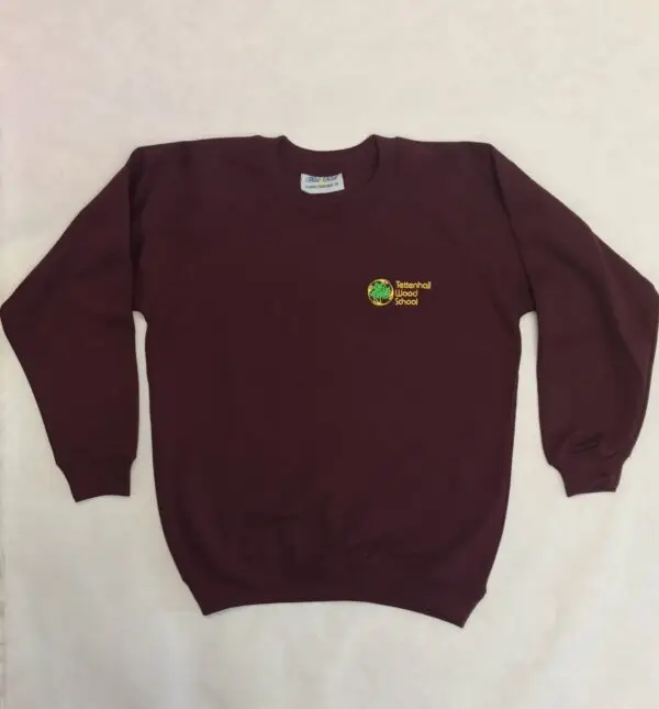 Tettenhall Wood Burgundy Cardigan - Image 2