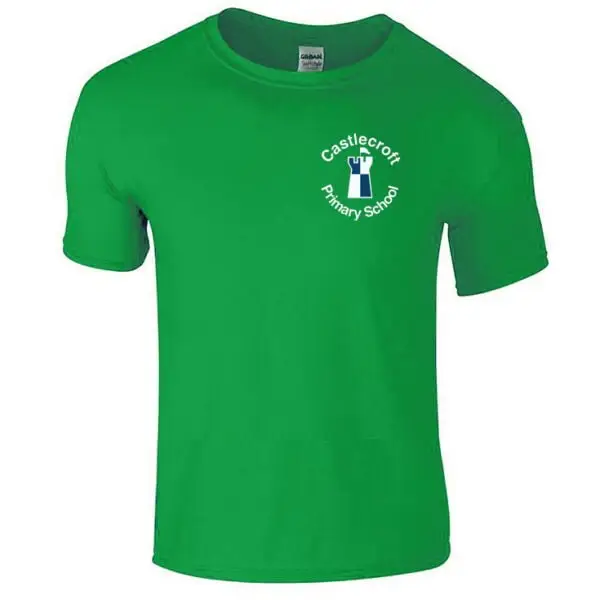 Castlecroft Primary School P.E T-Shirt (house colour) - Image 3