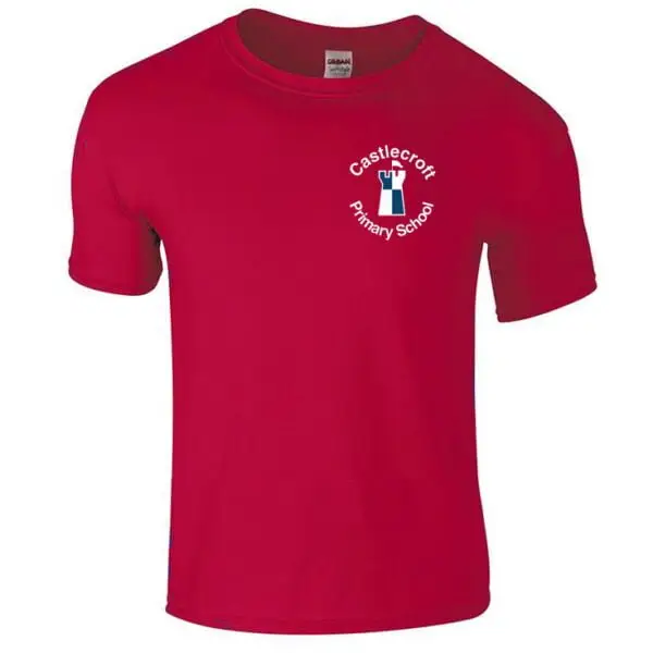 Castlecroft Primary School P.E T-Shirt (house colour) - Image 4