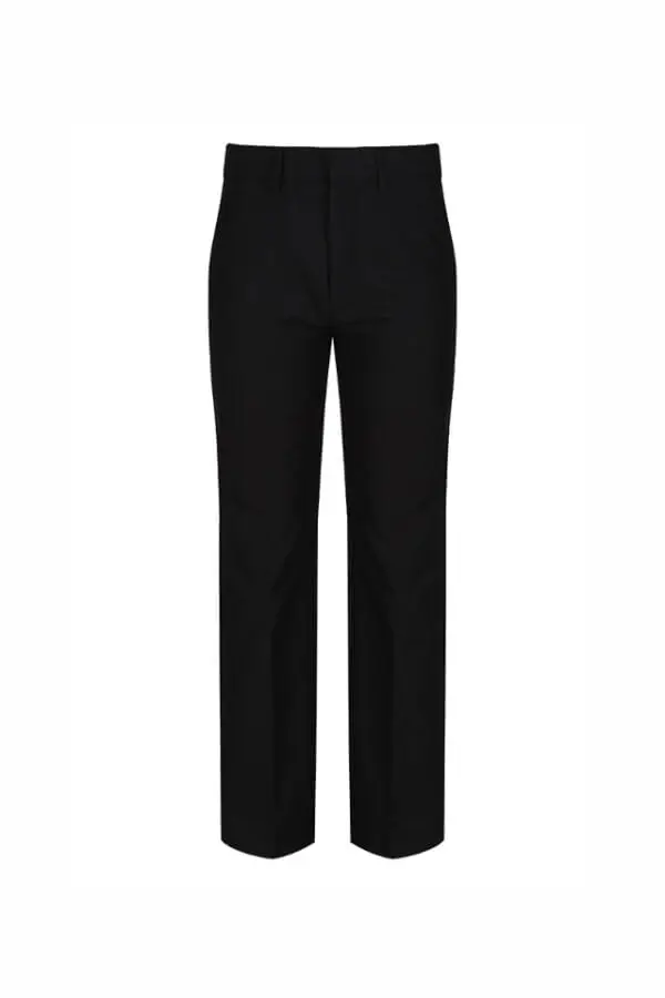 Junior Boys Classic Fit Trouser (Black) - Image 4