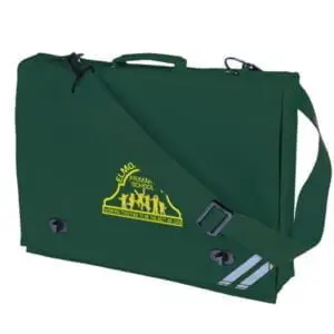 Elmore Green Document Satchel Bag