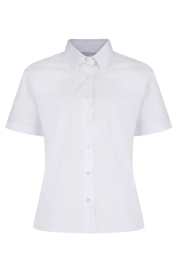 S/Sleeve (TWIN PACK) Girls Blouse