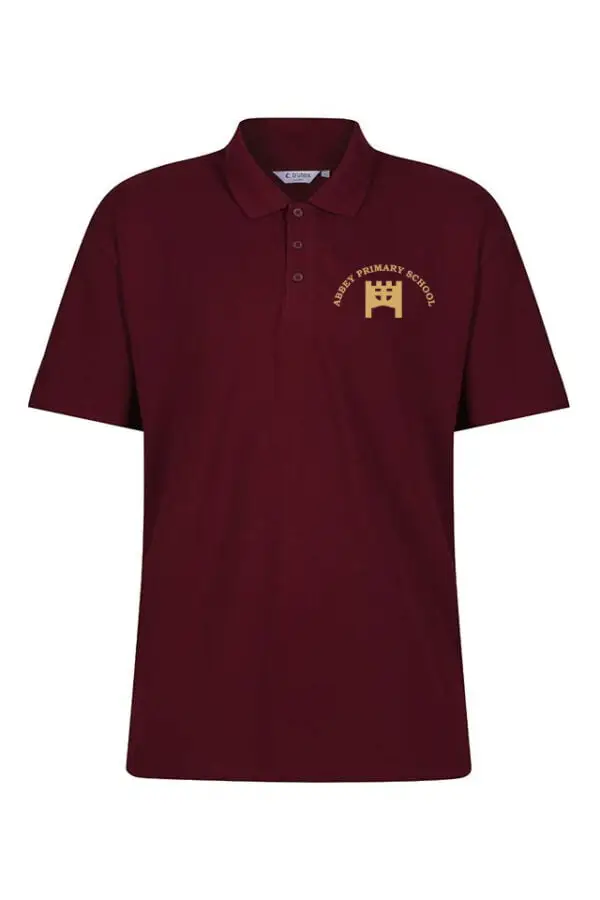 Abbey Primary Maroon Polo