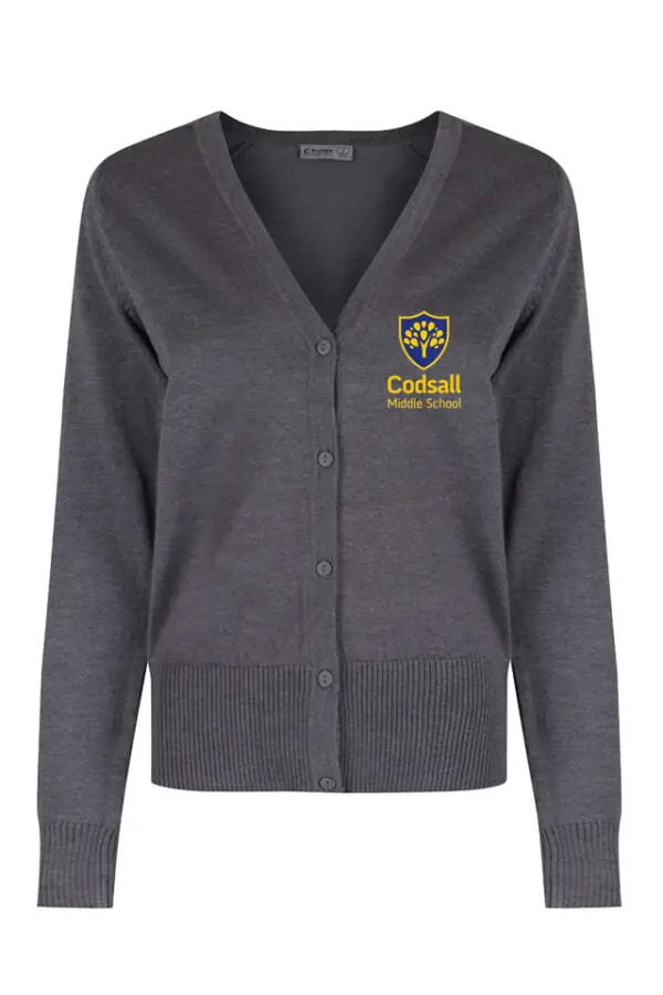 Girls Soft Cotton Blend Knitted Cardigan