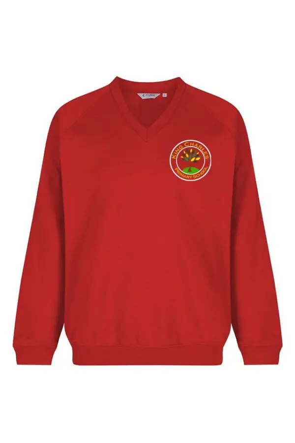King Charles V Neck Sweatshirt