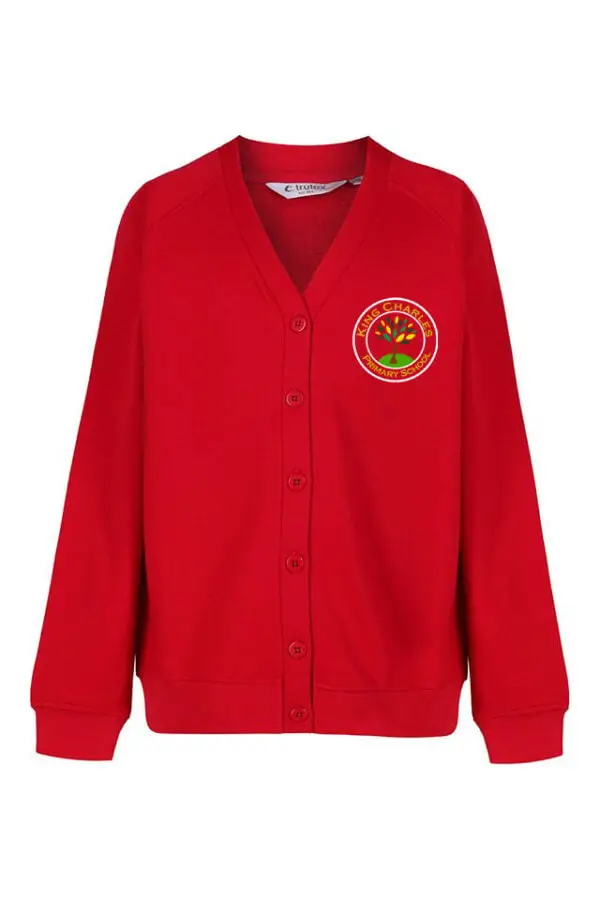 King Charles Sweat Cardigan
