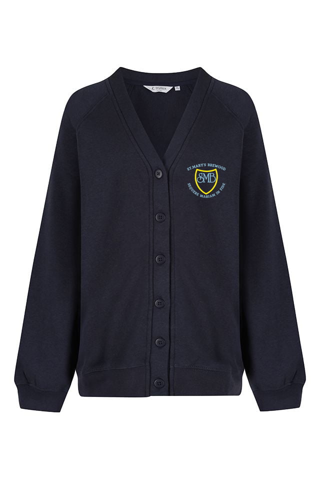 St Mary's Brewood Sweat Cardigan | Shop Online | Lads & Lasses Schoolwear