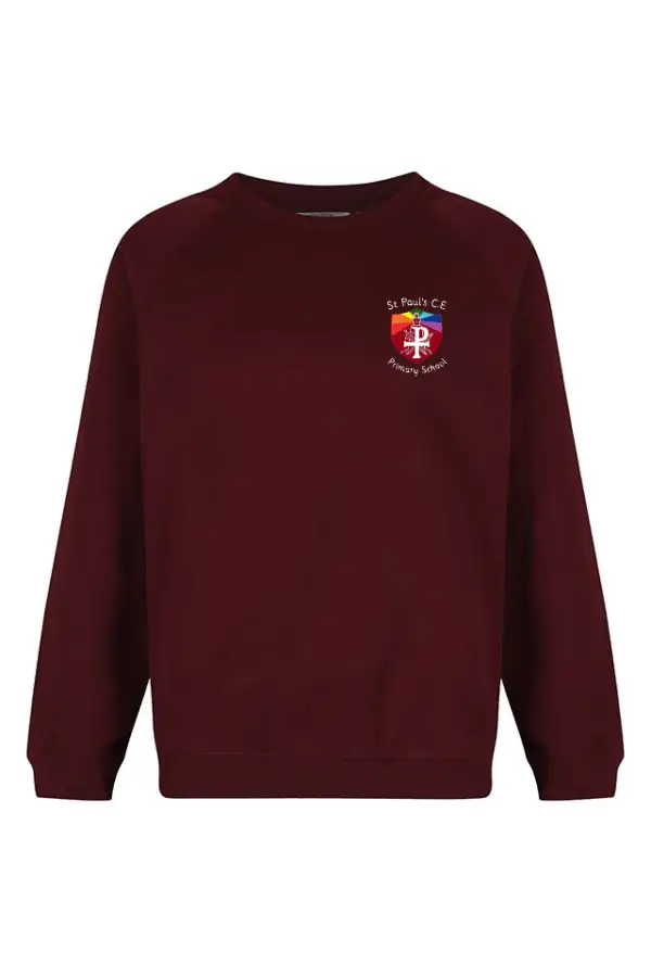 St Pauls C.E Primary - Crew Neck Sweatshirt