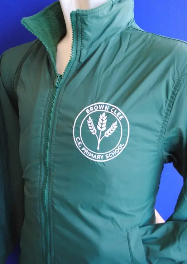 Brown Clee Reversible Jacket with Initials