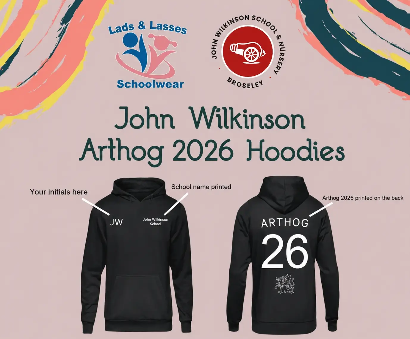 John Wilkinson Arthog 2026 Hoodies
