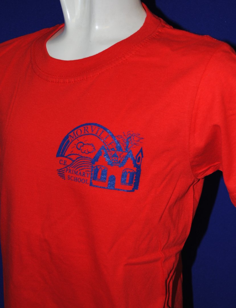 Morville P E T Shirt | Shop Online | Lads & Lasses Schoolwear