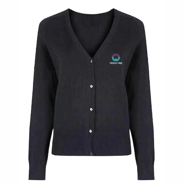 Oldbury Wells Cardigan with Logo