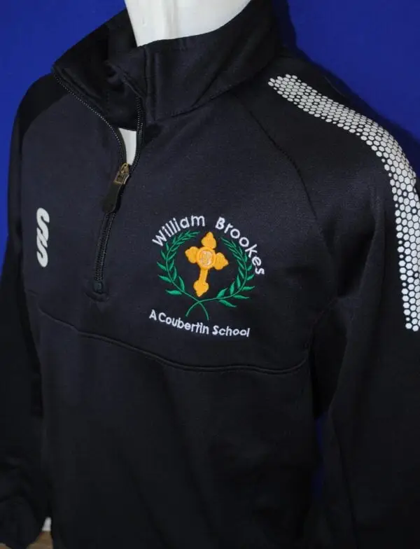 William Brookes PE 1/4 Zip Training Top