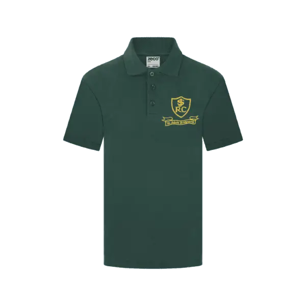 St John's Bottle Green Polo Shirt