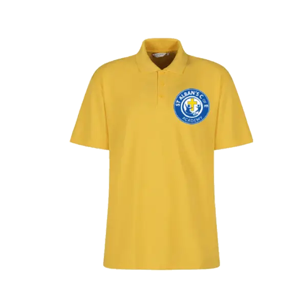 St Albans Yellow Polo Shirt