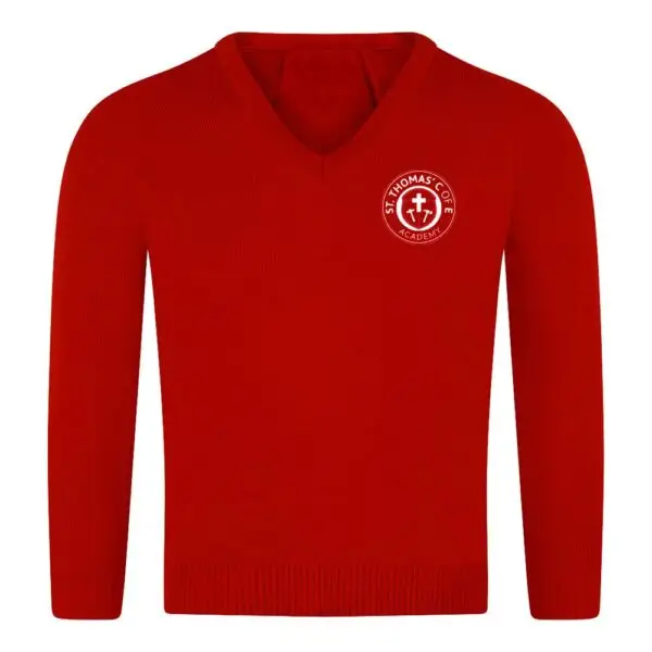 St Thomas' C of E Academy Knitted V
