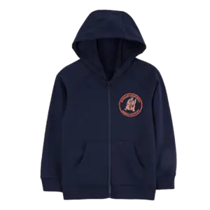 St Michaels Navy P.E Zip Hoodie