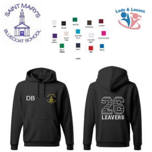 St Marys Bluecoat Leaver Hoodies 2026
