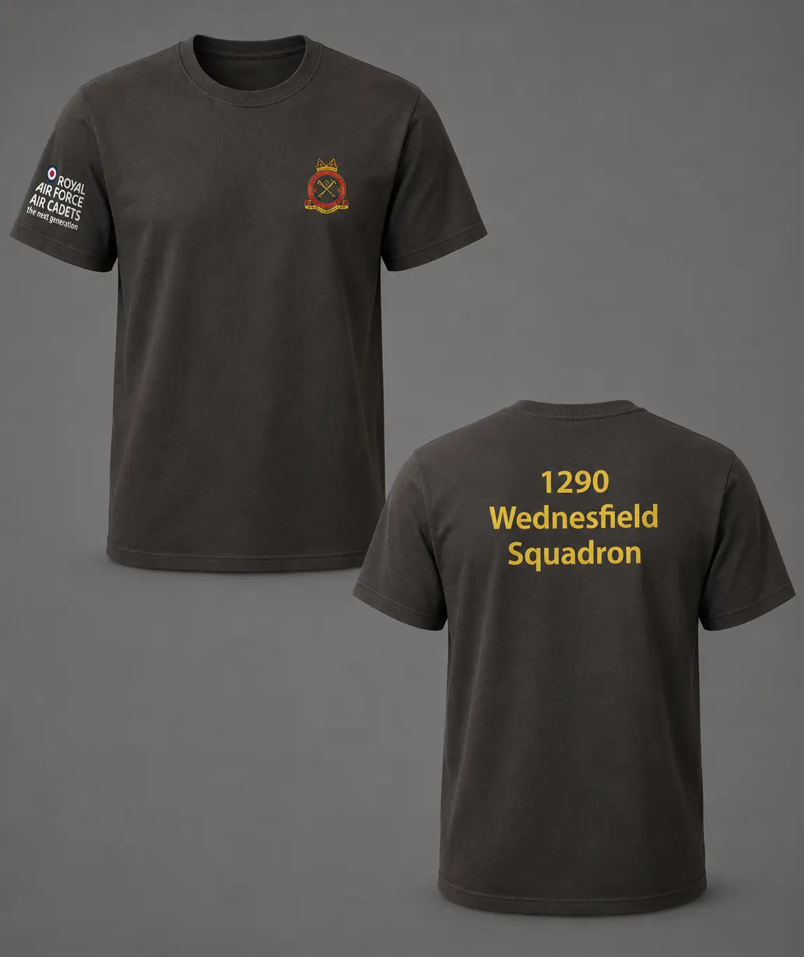 RAF Squadron - Lightweight Brown T-Shirt